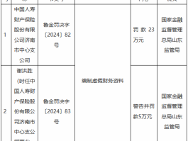 中国人寿济南中心支公司因编制虚假财务资料被罚，引发对保险行业监管的思考